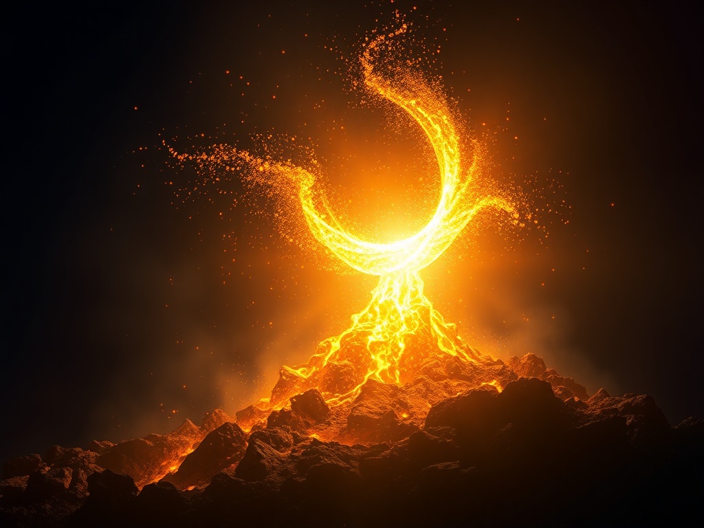 Concept art representing the remarkable revival of the Hebrew language