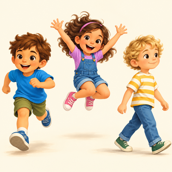 Hebrew Motion Verbs Quiz — learn action verbs in Hebrew