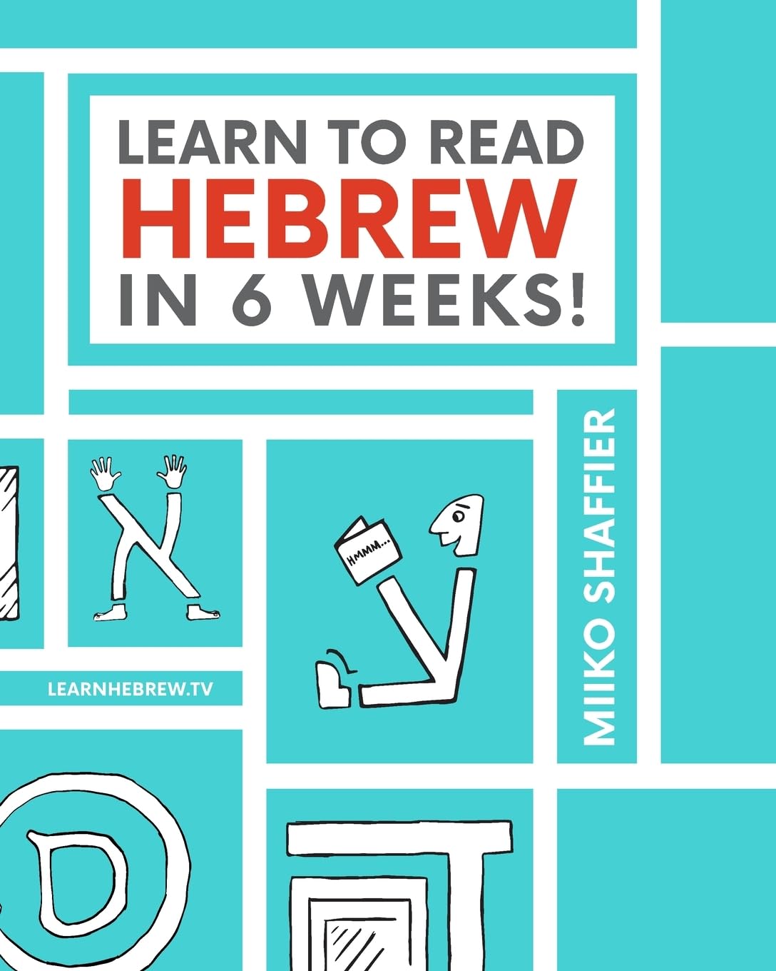 Learn to Read Hebrew in 6 Weeks — okładka książki